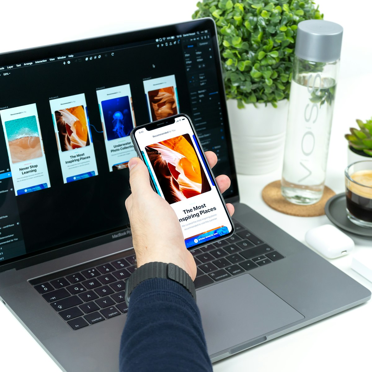 Designing a marketing website